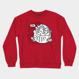 "Nani?!" Daruma Doll Crewneck Sweatshirt